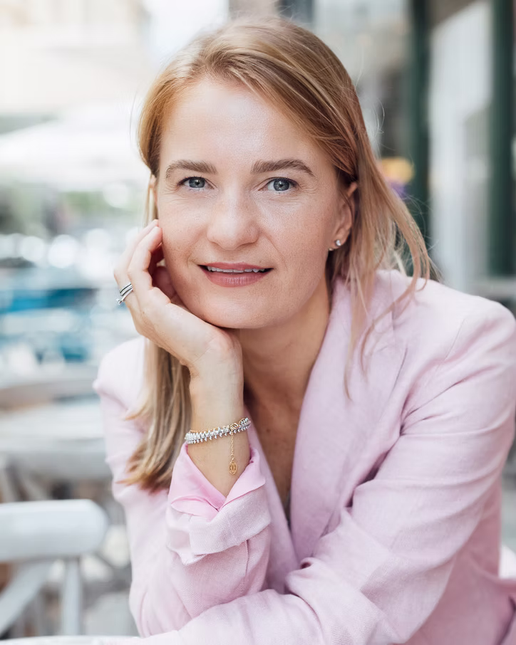 Yulia Grishina, yoga teacher and founder of AGOYA